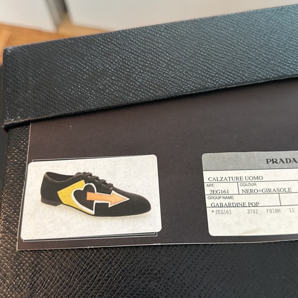 Vintage Prada Shoes Men's Size 10 Mint Condition Authentic - Picture 6 of 8